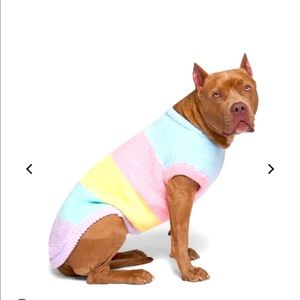 Pastel Rainbow Dog Sweater